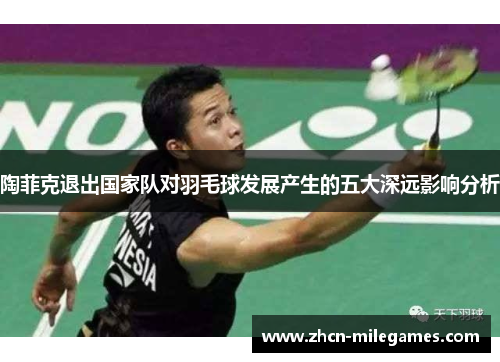 陶菲克退出国家队对羽毛球发展产生的五大深远影响分析